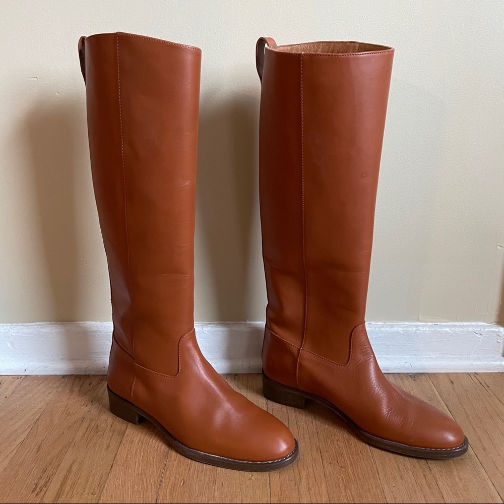 J. Crew Leather Knee High Boots